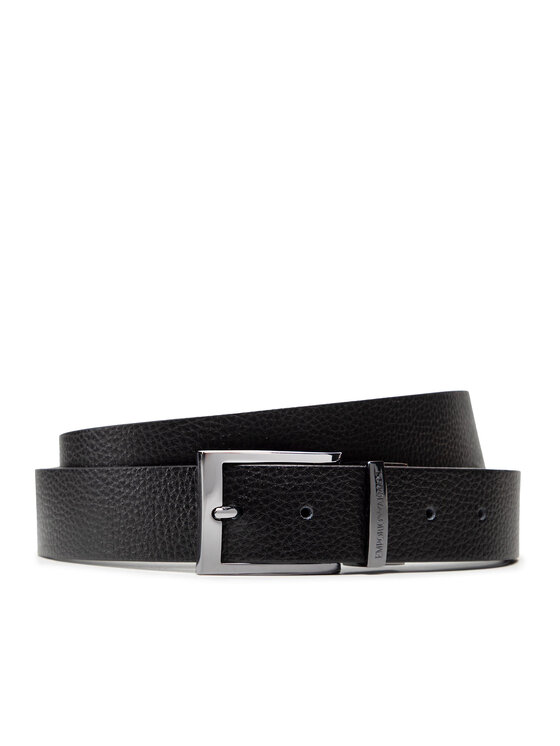 Emporio Armani Чоловічий ремінь Emporio Armani Y4S195 YLO8J 88001 Чорний