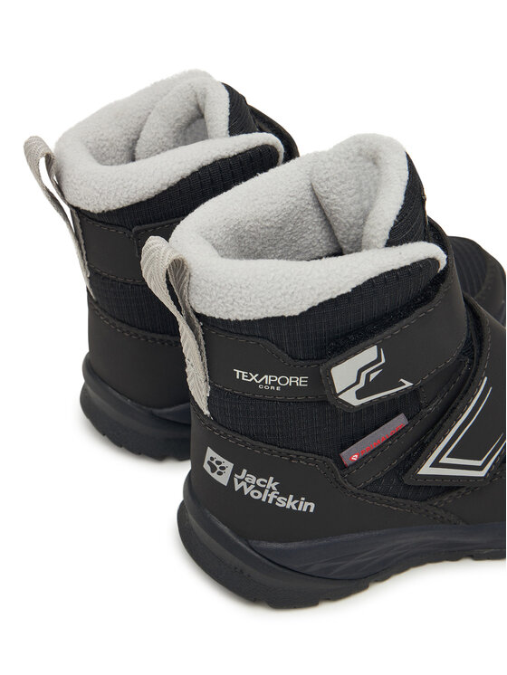 Jack Wolfskin Снігоходи Jack Wolfskin Polar Bear B Texapore Mid VC K A62144 Чорний