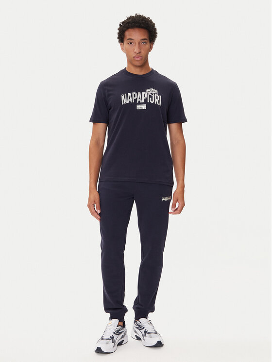 Napapijri Napapijri Camiseta S-Funes Ss NP0A88UA Azul marino Regular Fit