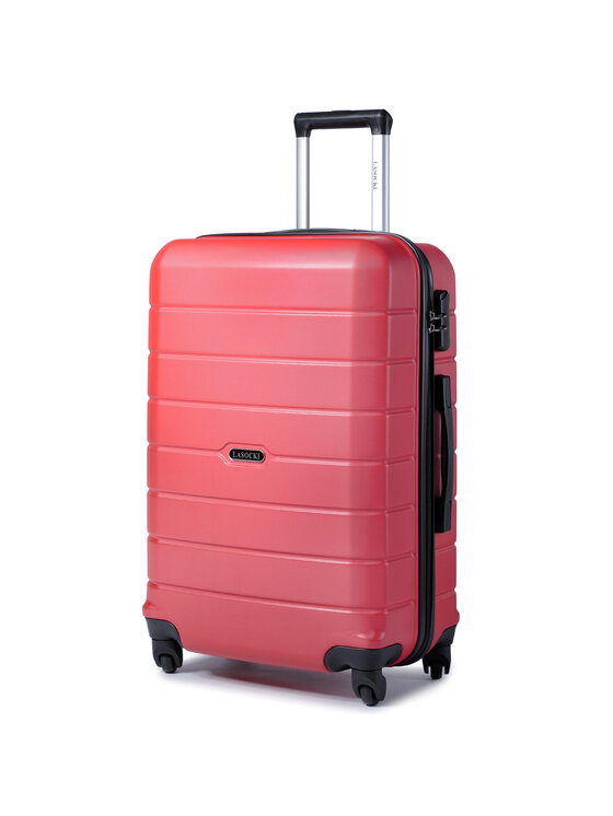 Lasocki Среден куфар Lasocki BLW-A-002-30-05 Червен