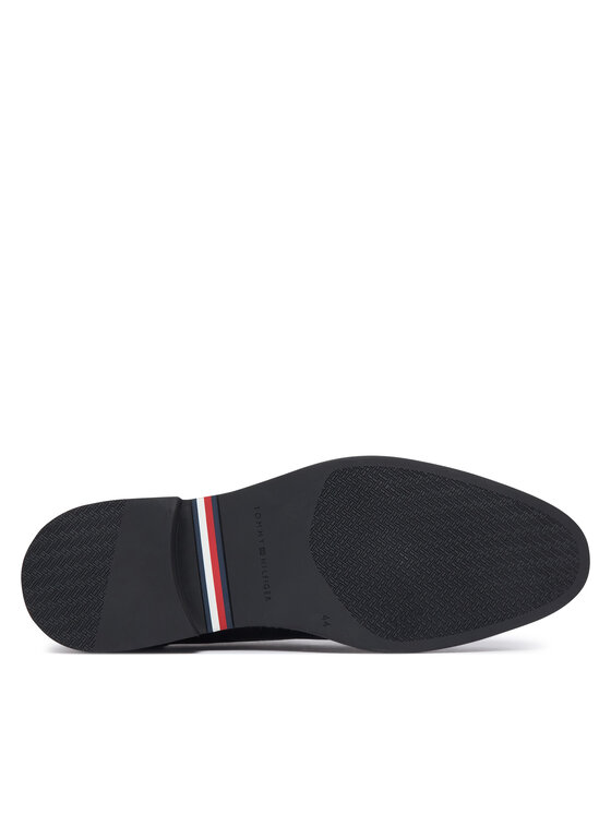 Tommy Hilfiger Scarpe basse Tommy Hilfiger Corporate Dressy Lth FM0FM06023 Nero
