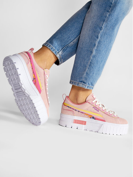 Puma Snīkeri Puma Mayze Breaking News Wns 387141 01 Rozā