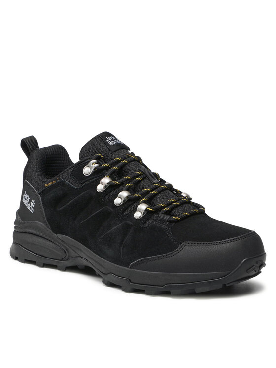 Jack Wolfskin Трекінгові черевики Jack Wolfskin Refugio Texapore Low M 4049851 Чорний