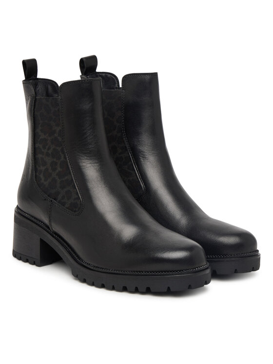 Tamaris Členková obuv Tamaris 1-25407-47 Čierna