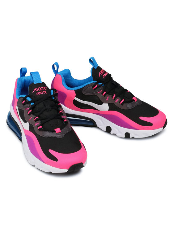 Nike Сникърси Nike Air Max 270 React (GS) BQ0101 001 Черен