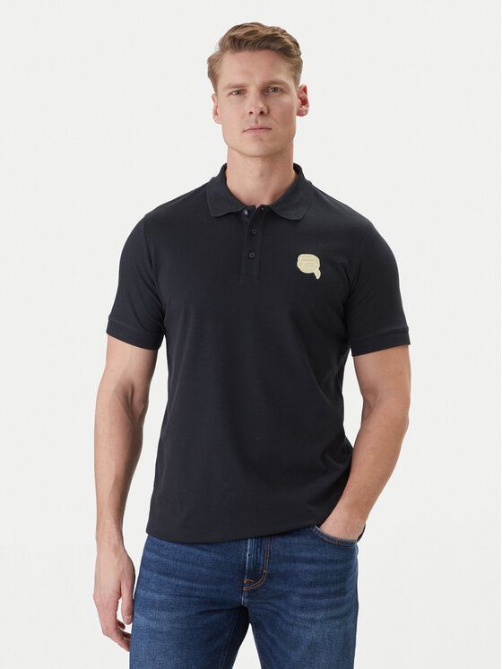 KARL LAGERFELD KARL LAGERFELD Polo 745015 562231 Azul marino Regular Fit