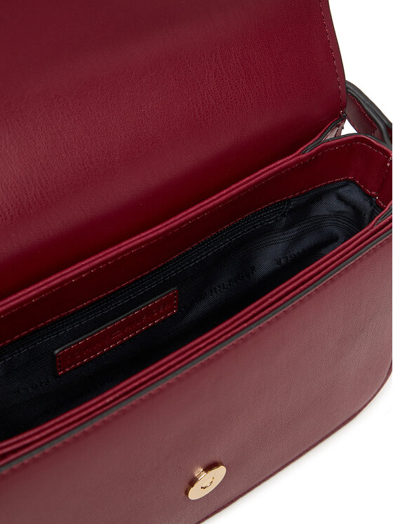 Tommy Hilfiger Soma Tommy Hilfiger Th Libre Flap Crossover AW0AW17723 Bordo