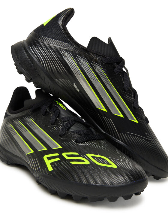 adidas Futbola apavi adidas F50 League Turf Boots Kids JH9999 Melns