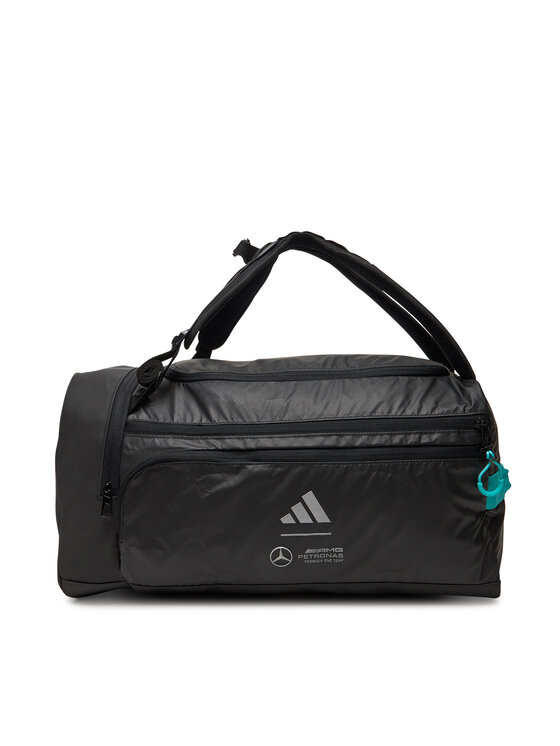 adidas Taška adidas Mercedes - AMG Petronas Formula One Team Hybrid Duffel Bag JX6467 Šedá