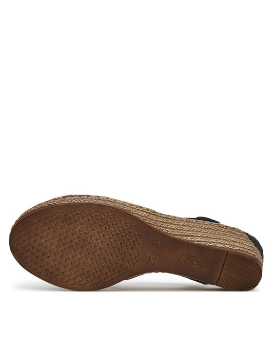 Rieker Sandały Rieker 62436-14 Granatowy