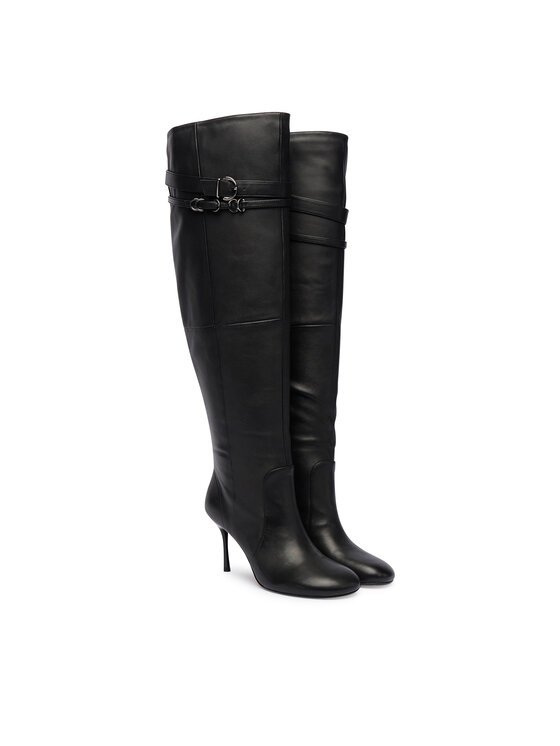 PINKO Чоботи PINKO Polly 02 SD0281 P003 Чорний