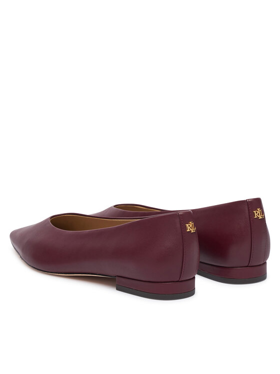 LAUREN RALPH LAUREN Ballerine LAUREN RALPH LAUREN Audri 802P18411006 Bordeaux