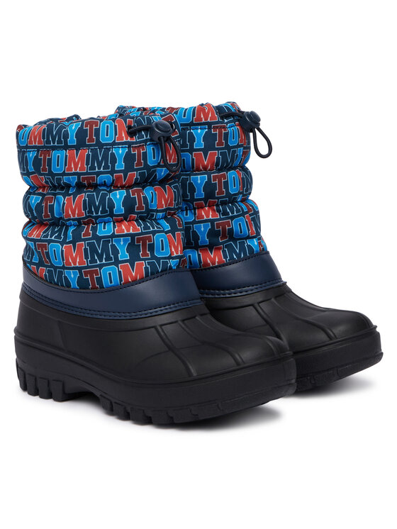 Tommy Hilfiger Čizme za snijeg Tommy Hilfiger Seattle T1XD-35304-1970 S Tamnoplava