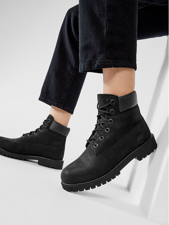 Timberland Turistická obuv Timberland 6In Prem 12907/TB0129070011 Černá