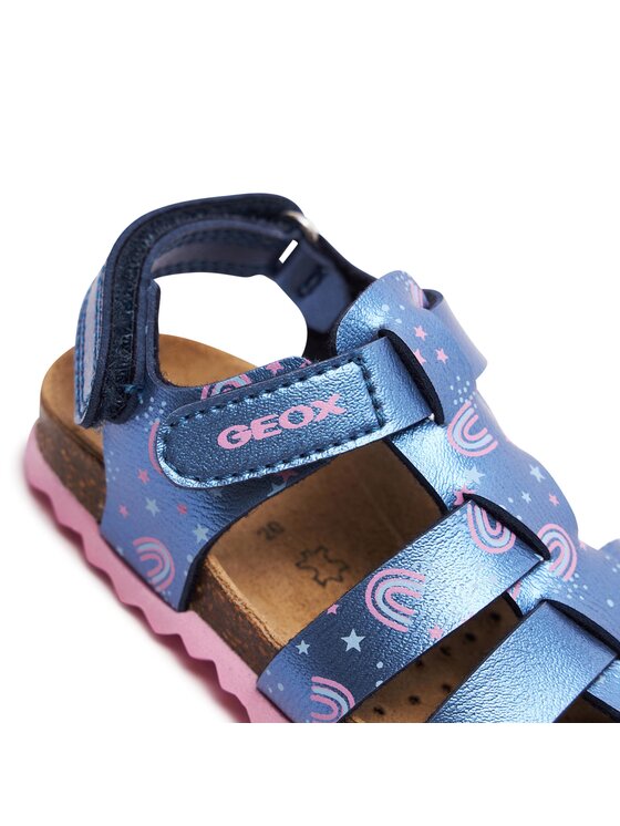 Geox Basutės Geox B Sandal Chalki Girl B452RA 000NF CF48T M Tamsiai mėlyna