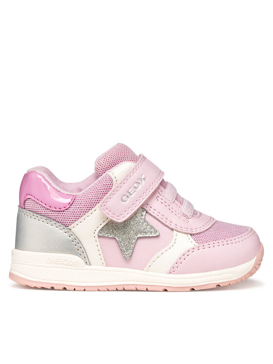 Geox Sneakersy Geox B Rishon Girl B560LA 0BCEW C0514 Różowy