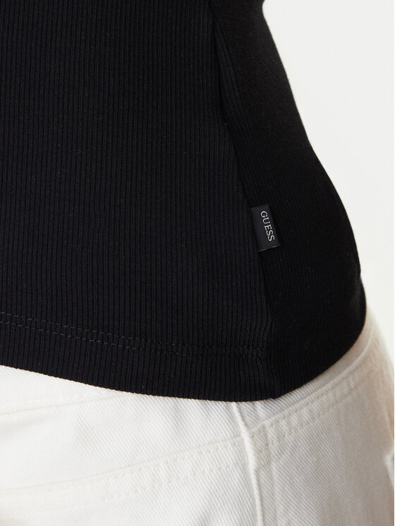 Guess Jeans Guess Jeans Camiseta W6RP21 KA0H1 Negro Slim Fit