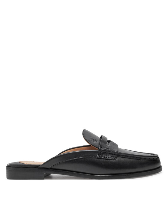 LAUREN RALPH LAUREN Natikači LAUREN RALPH LAUREN Wynnie Mule 802943791001 Črna