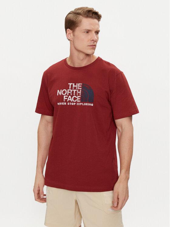 The North Face The North Face Póló Rust 2 NF0A87NW Piros Regular Fit
