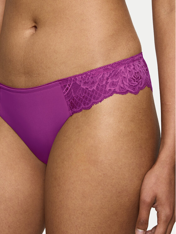 Triumph Triumph Braziljske spodnje hlačke Wild Peony Florale 10209603 Vijolična