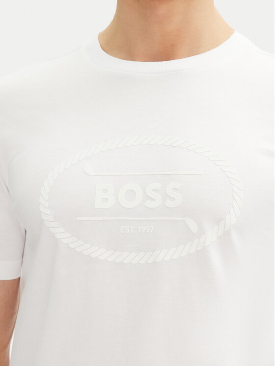 BOSS BOSS Футболка 50537825 Білий Regular Fit