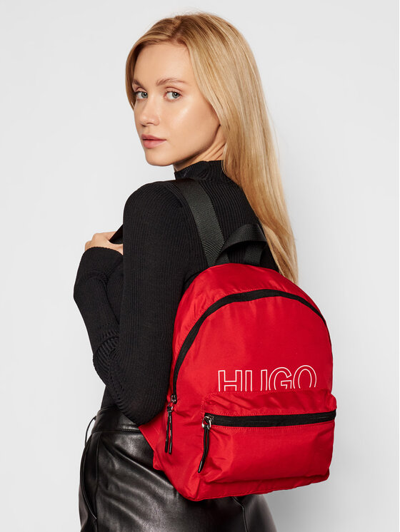 HUGO Hátizsák HUGO Reborn Backpack 50452695 10231109 01 Piros
