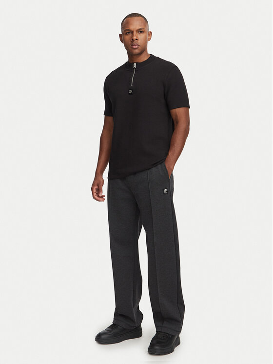HUGO HUGO Футболка Dabi 50563018 Чорний Regular Fit