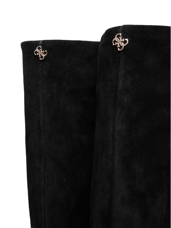 Guess Kozaki Guess FLFLAN SUE11 Czarny