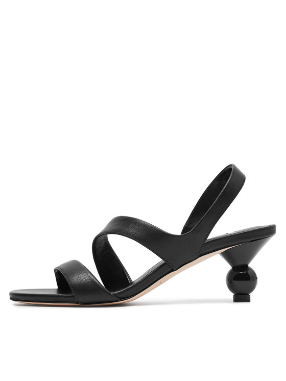Weekend Max Mara Босоніжки Weekend Max Mara Zigano 2415521015600 Чорний