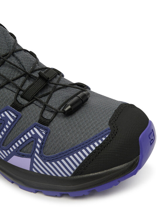 Salomon Trekingová obuv Salomon Xa Pro V8 Mid Waterproof L47857300 Šedá