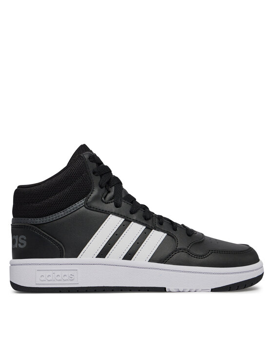 adidas Снікерcи adidas Hoops 3.0 Mid K GW0402 Чорний