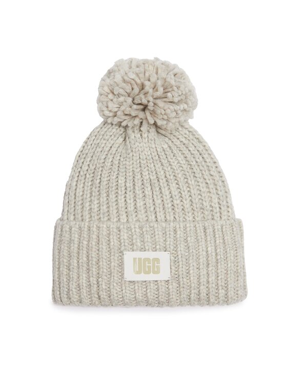 Ugg Gorro y bufanda Ugg W Knit Beanie W Pom And Scarf 21883 Gris