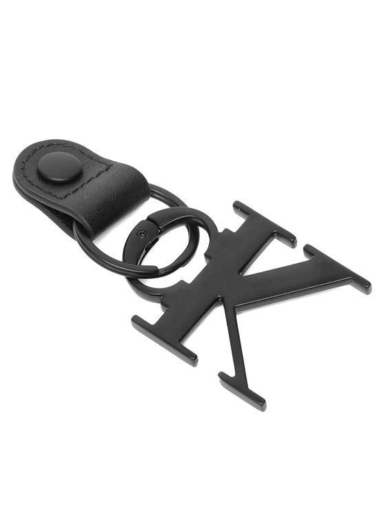 Calvin Klein Kulcstartó Calvin Klein Bold Ck Carabiner Key Fob LV04D1157G Fekete