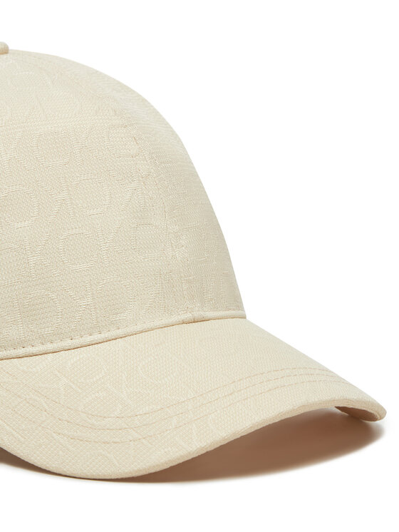 Calvin Klein Šilterica Calvin Klein Monogram Jacquard Cap K60K612871 Krem