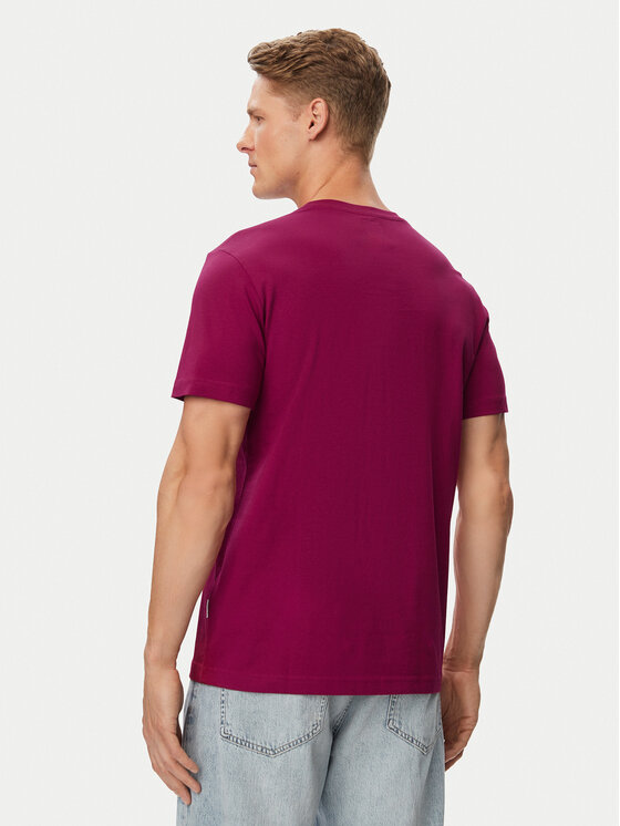Beverly Hills Polo Club Beverly Hills Polo Club Футболка P-SS26M-TS41740 Бордовий Regular Fit