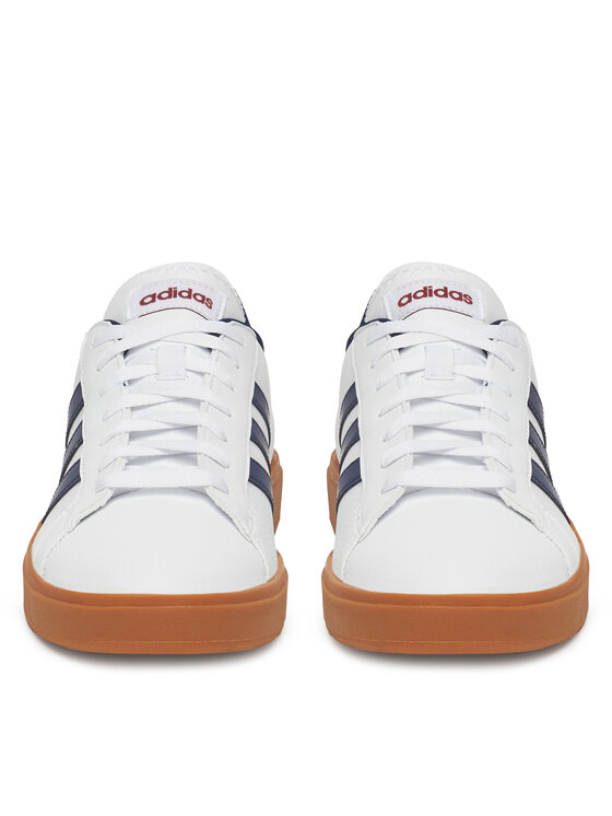 adidas Sneakersy adidas GRAND COURT BASE 2.0 JH8614 Biela