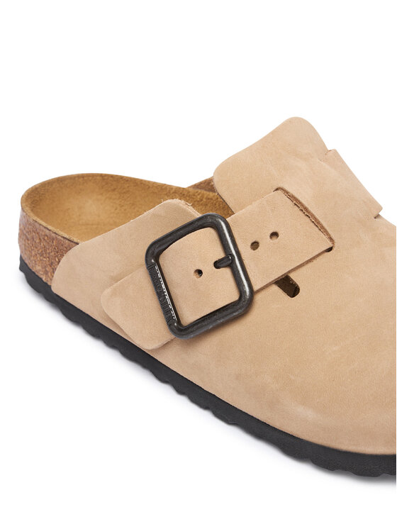 Birkenstock Шльопанці Birkenstock Boston Wire Buckle 1031573 Світло-бежевий
