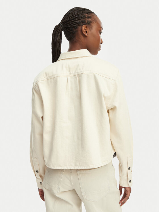 G-STAR G-Star Raw Giacca di jeans D29107-E362 Crema Relaxed Fit