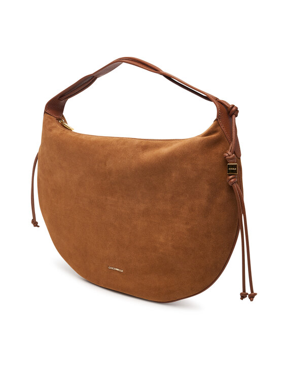 Coccinelle Сумка Coccinelle VCB Coccinellethess Suede Bim E1 VCB 13 01 01 Коричневий