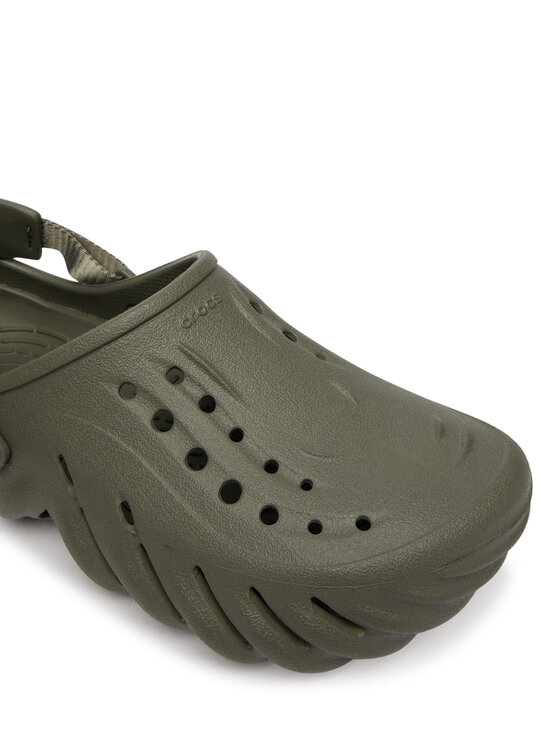 Crocs Шльопанці Crocs Echo Clog 207937 Зелений