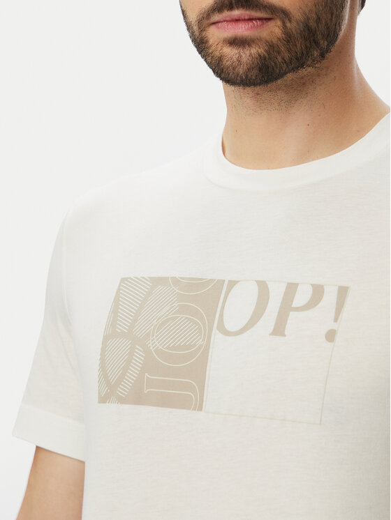 JOOP! JOOP! Camiseta Jj-Gislan 30103405 Crema Regular Fit