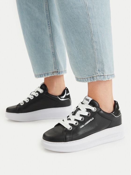 KARL LAGERFELD Sneakersy KARL LAGERFELD Kapri KL62536C Čierna