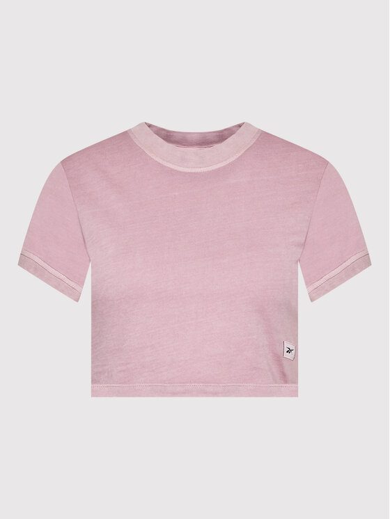 Reebok Reebok Camiseta Classics Natural Dye HK4967 Rosa Slim Fit