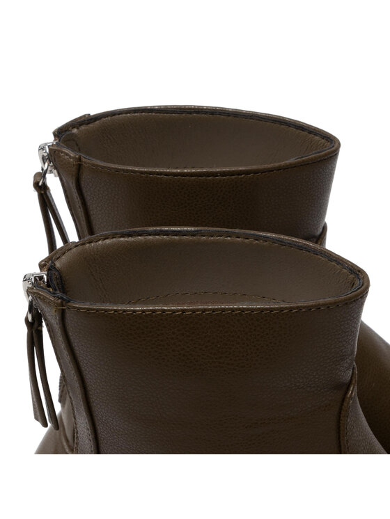 DeeZee Členková obuv DeeZee ZALY8813-8 Zelená