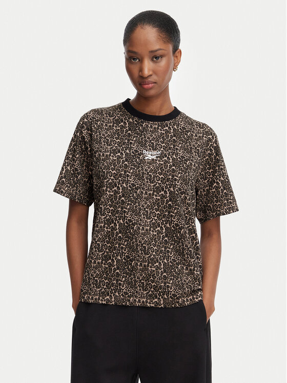 Reebok Reebok Camiseta Elizieta RK25710CCW Marrón Regular Fit