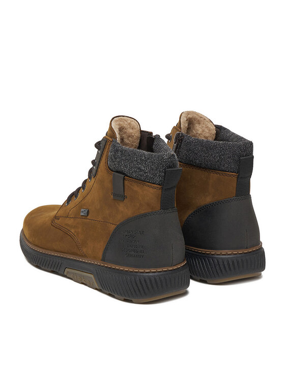 Rieker Šnurovacia obuv Rieker CEO-B3343-26 Hnedá