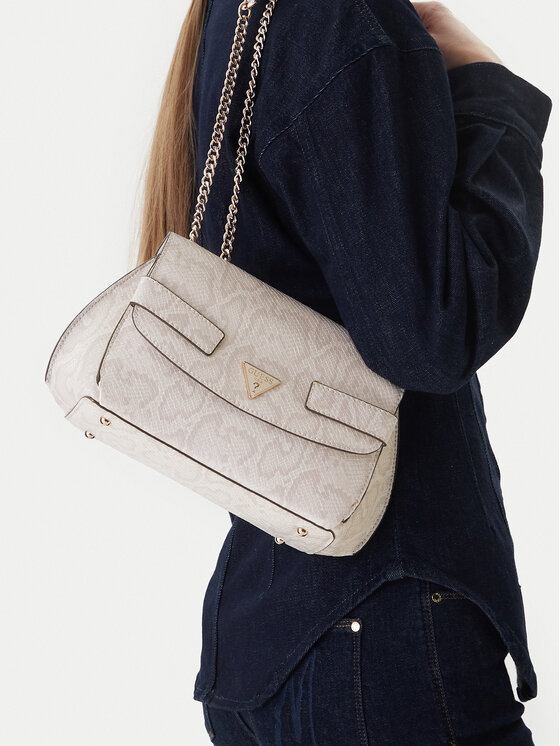 Guess Сумка Guess Serenova HWKG80 91210 Кремовий