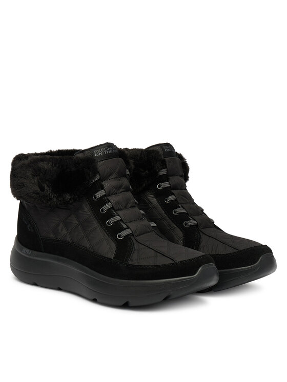 Skechers Šnurovacia obuv Skechers 144841/BBK Čierna