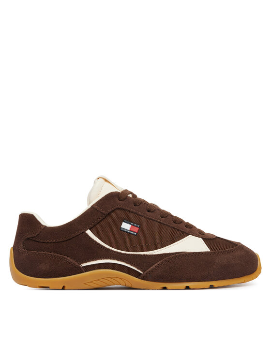 Tommy Jeans Sneakersy Tommy Jeans Archive '97 Lite Sued EN0EN02997 Brązowy