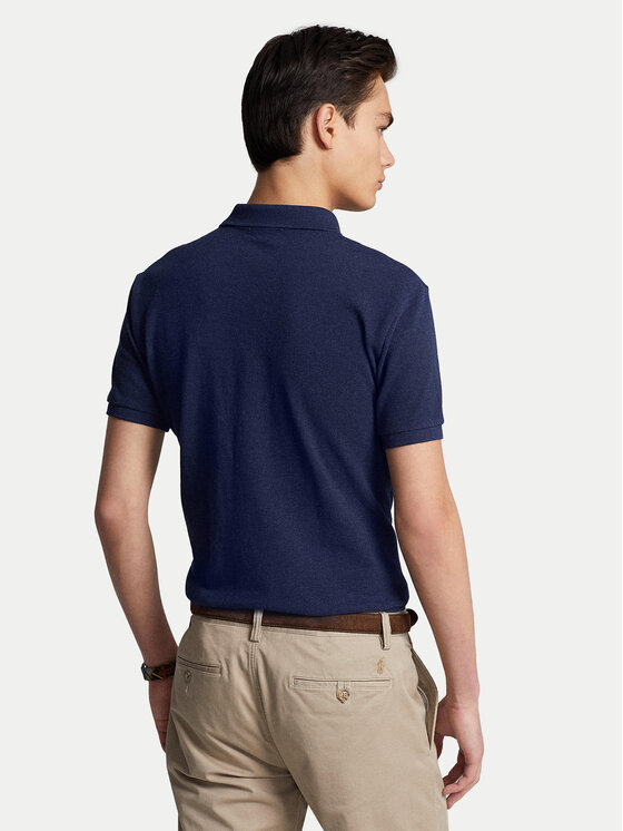 Polo Ralph Lauren Polo Ralph Lauren Поло 710680784292 Cиній Custom Slim Fit